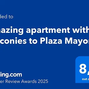 Amazing With Balconies To Plaza Mayor Apartment
