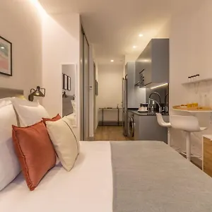 Charming Ground-floor Loft For 2 In Chamberi Ideal Location Quevedo Ii Apartment Madrid