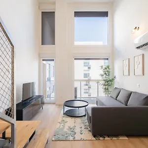 Apartment Loft Reformado Industrial Con Garaje Alquiler Temporal Madrid